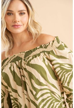 Blusa Evonne Verde Ragged Pf31113540