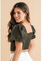 Crop Top Mirzam Verde Ragged Pf31113528 de Ragged