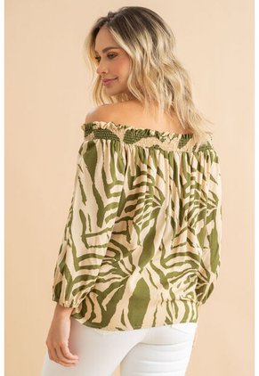 Blusa Evonne Verde Ragged Pf31113540