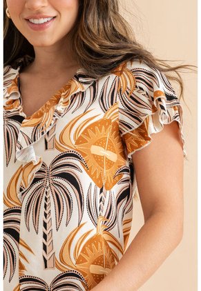 Blusa Thorrik Amarillo Ragged Pf31113552