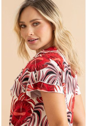 Blusa Thorrik Rojo Ragged Pf31113552