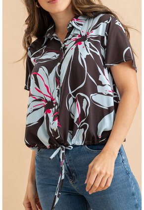 Blusa Hayard Café Ragged Pf31113556