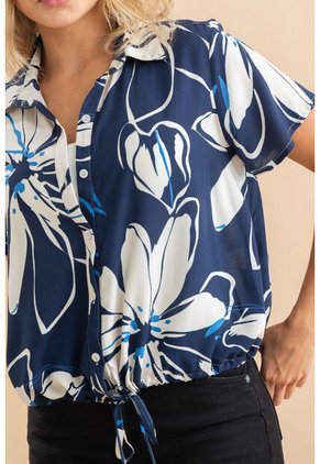 Blusa Hayard Azul Ragged Pf31113556