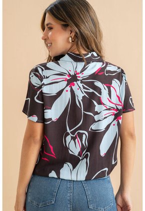 Blusa Hayard Café Ragged Pf31113556