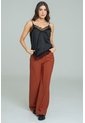 Blusa Satin Encaje Negro Ragged Pf12110886 de Ragged