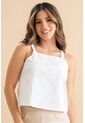 Blusa Caoba Blanco Ragged Pf31113579 de Ragged