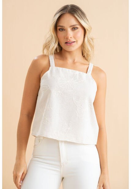 Blusa Caoba Beige Ragged Pf31113579