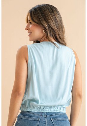 Blusa Madagascar Azul Ragged Pf31113581