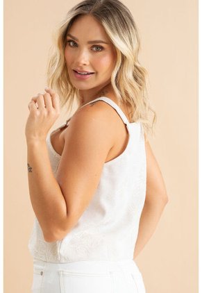 Blusa Caoba Beige Ragged Pf31113579