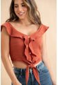 Blusa Travis Rojo Ragged Pf31113593 de Ragged