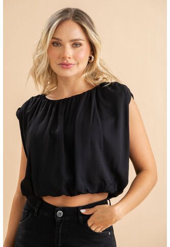 Blusa Sofia Negro Ragged Pf31113598 Ragged