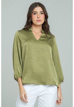 Blusa Pascal Verde Ragged Pf12110885