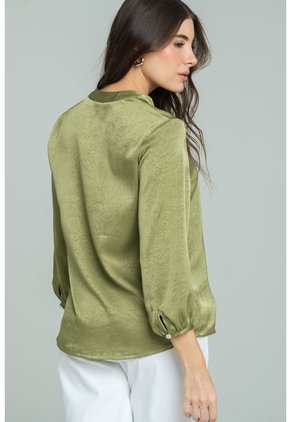 Blusa Pascal Verde Ragged Pf12110885