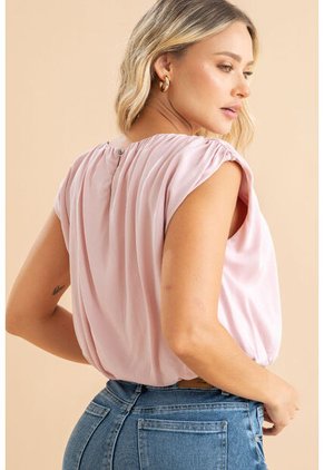 Blusa Sofia Rosa Ragged Pf31113598