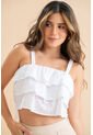 Blusa Macarena Blanco Ragged Pf31113601 de Ragged