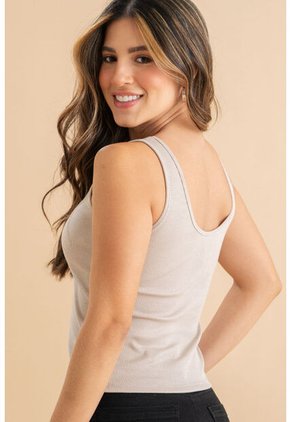 Top Rib Habana Beige Ragged Pf31122322