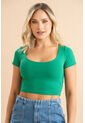 Crop Top Valentina Verde Ragged Pf31122331 de Ragged
