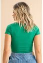 Crop Top Valentina Verde Ragged Pf31122331 de Ragged