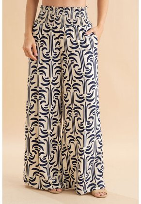 Palazzo Rhett Azul Ragged Pf31310768