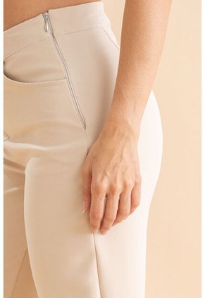 Pantalon Anessa Beige Ragged Pf31310779