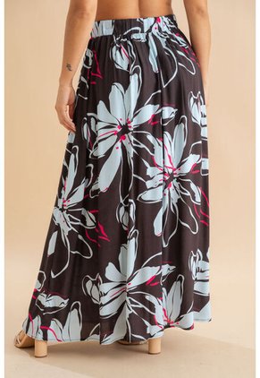 Falda Larga Whanda Café Ragged Pf31320359