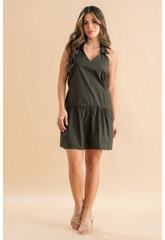 Vestido Maia Verde Ragged Pf31511503 Ragged