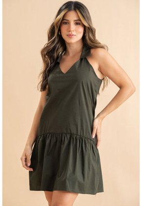 Vestido Maia Verde Ragged Pf31511503