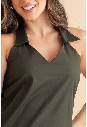 Vestido Maia Verde Ragged Pf31511503