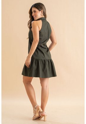 Vestido Maia Verde Ragged Pf31511503