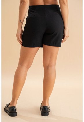 Falda Short Keischa Negro Ragged Pf31340236