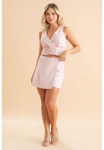 Falda Short Keischa Rosa Ragged Pf31340236 Ragged