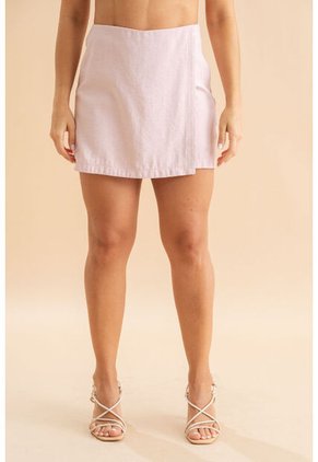 Falda Short Keischa Rosa Ragged Pf31340236