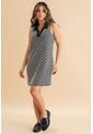 Vestido Christy Negro Ragged Pf31511520 de Ragged