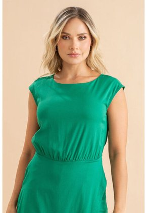 Enterizo Corto Stacia Verde Ragged Pf31530206