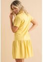 Vestido Corto Genevive Amarillo Ragged Pf31511524 de Ragged