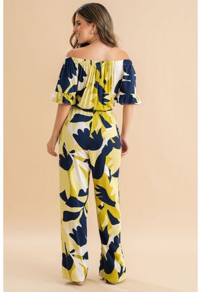 Enterizo Largo Skort Azul Ragged Pf31530222