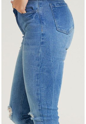 Jeans New Kravitz Azul Ragged Pf51350314