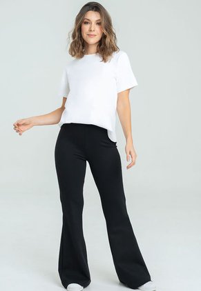 Pantalon Hirsch Negro Ragged Pf12310378