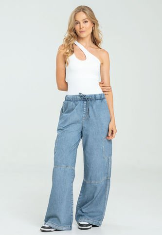 Pantalon Lusaka Azul Ragged Pf21310025 Ragged