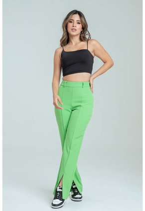 Pantalon Floretta Verde Ragged Pf32310453