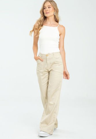 Pantalon Singapur Beige Ragged Pf21310024 Ragged