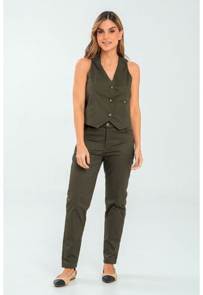 Pantalon Lheset Verde Ragged Pf11310886