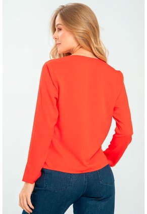 Blusa Colet Rojo Ragged Pf11113010
