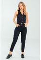 Pantalon Lheset Negro Ragged Pf11310886 de Ragged