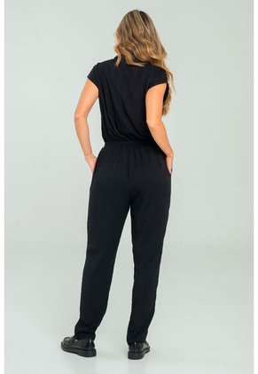 Enterizo Largo Ethoille Negro Ragged Pf11530135