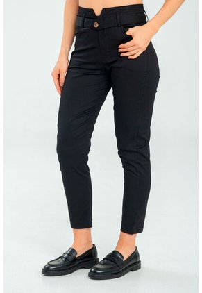 Pantalon Lheset Negro Ragged Pf11310886
