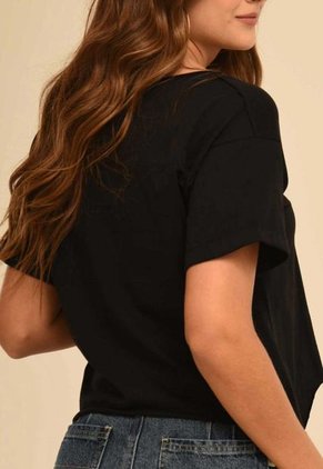 Camiseta Atlantis Negro Ragged Pf51120663