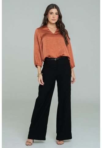 Blusa Pascal Café Ragged Pf12110885 Ragged