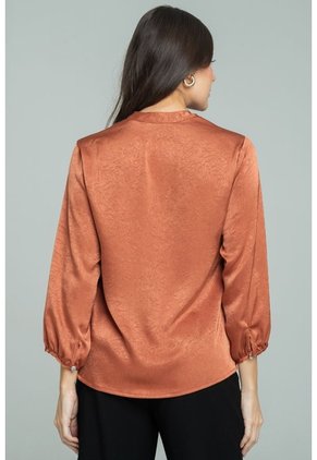 Blusa Pascal Café Ragged Pf12110885