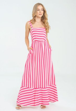 Vestido Chiara Fucsia Ragged Pf11511315